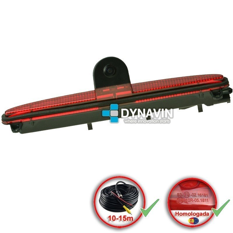 DYNAVIN-IVECO - LUZ DE FRENO SUPERIOR. CÁMARA TRASERA DE APARCAMIENTO. A TODO COLOR DYNAVIN-IVECO - LUZ DE FRENO SUPERIOR. CÁMARA TRASERA DE APARCAMIENTO. A TODO COLOR