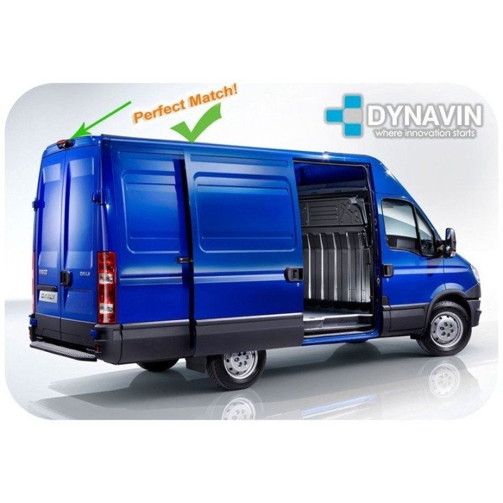 DYNAVIN-IVECO - LUZ DE FRENO SUPERIOR. CÁMARA TRASERA DE APARCAMIENTO. A TODO COLOR