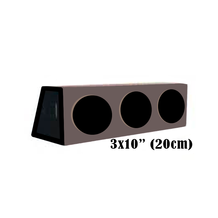 Comprar cajón para 3 altavoces de 10" HSD310