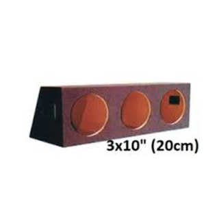 Comprar cajón para 3 altavoces de 10" HSD310