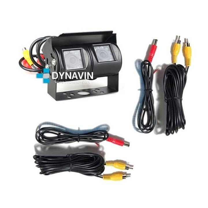 TIPO 21 y 22 - NOVEDAD DOBLE CAMARA TRASERA UNIVERSAL CON VISION NOCTURNA