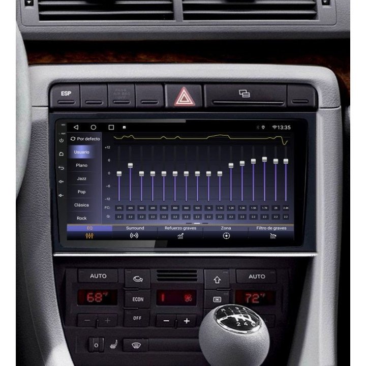 Comprar EVUS Unidad Multimedia X90 Ultra específica para AUDI A4 (B6, 2002-2006)