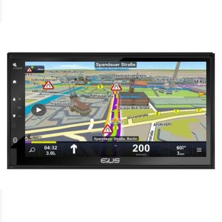 Comprar Evus Radio-reproductor 2 DIN con modulo de navegación GPS y android smart mirroring