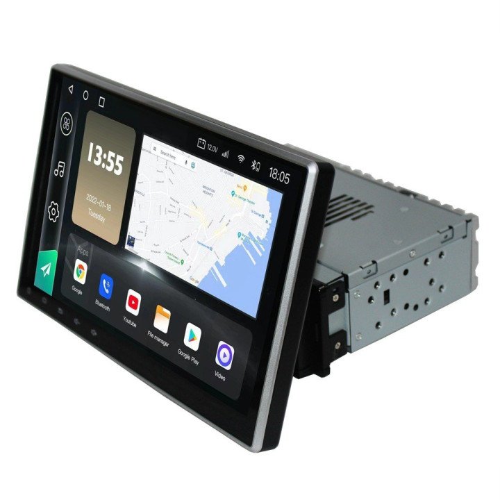 Comprar Evus Radio-reproductor de 10.2″ con ángulo ajustable en formato 1 DIN  con navegación y DSP