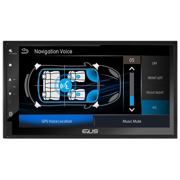 Comprar Evus Radio-reproductor 2 DIN android con DSP , Carplay y Android Auto