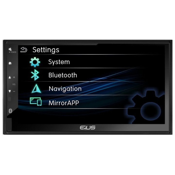 Comprar Evus Radio-reproductor 2 DIN android con DSP , Carplay y Android Auto