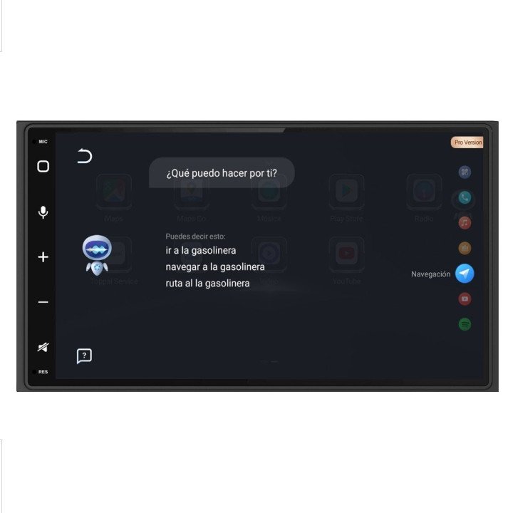 Comprar Evus Radio-reproductor 2 DIN android con navegación y DSP