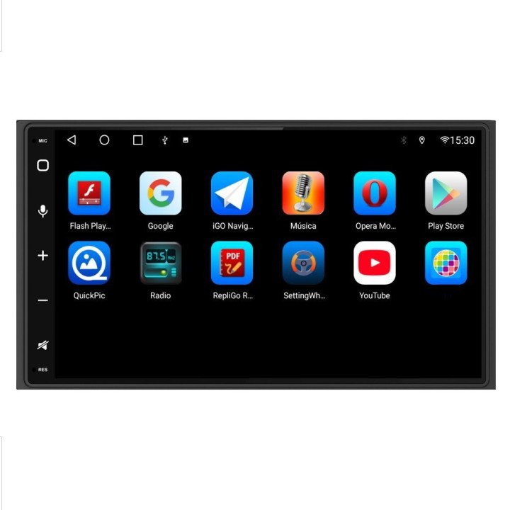 Comprar Evus Radio-reproductor 2 DIN android con navegación y DSP