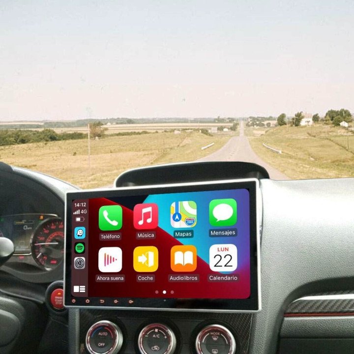 Comprar Evus Radio-reproductor de 10.2″ con ángulo ajustable en formato 1 DIN  con navegación y DSP