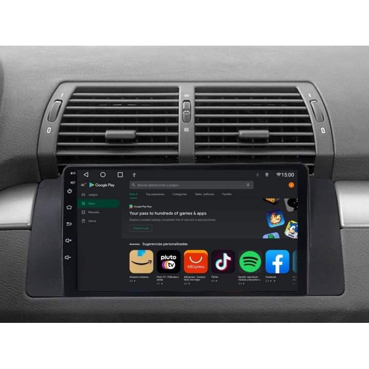 Comprar EVUS Unidad Multimedia X90 Ultra específica para BMW serie 5 (1995-2004)