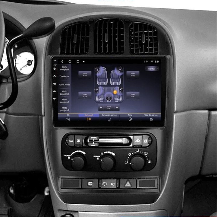 Comprar Evus Unidad Multimedia X10A específica para CHRYSLER GRAND VOYAGER (2001-2007)