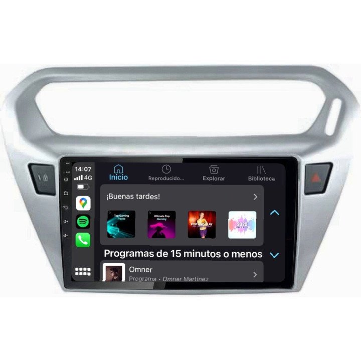 Comprar EVUS Unidad Multimedia X90 Ultra específica para CITRÖEN ELYSEE (2013-2017)