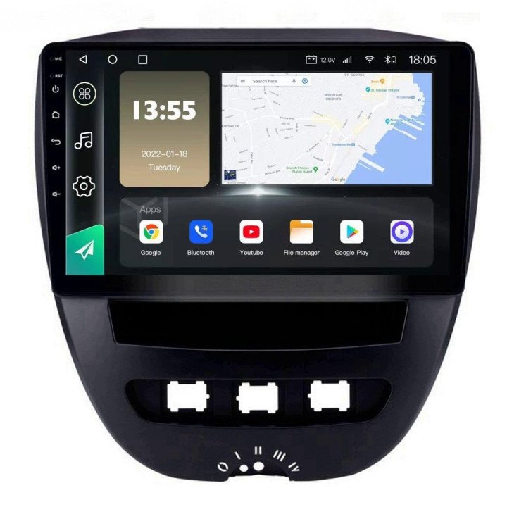 Comprar EVUS Unidad Multimedia X100 Ultra específica para CITRÖEN C1 (2005-2014)