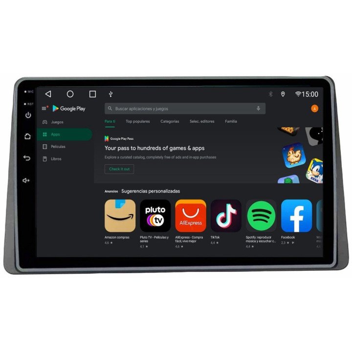 Comprar EVUS Unidad Multimedia X100 Ultra específica para DACIA DUSTER (2019)