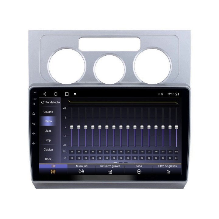 Comprar Evus Unidad Multimedia X10A para VOLKSWAGEN TOURAN (2003-2010).CLIMA MANUAL