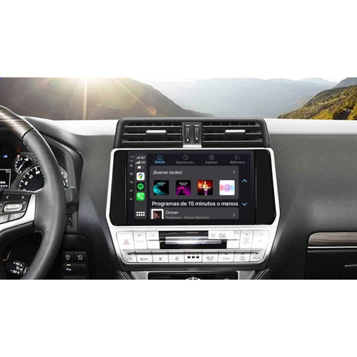 Comprar Evus Unidad Multimedia X100 Ultra específica para TOYOTA LAND CRUISER (2018)