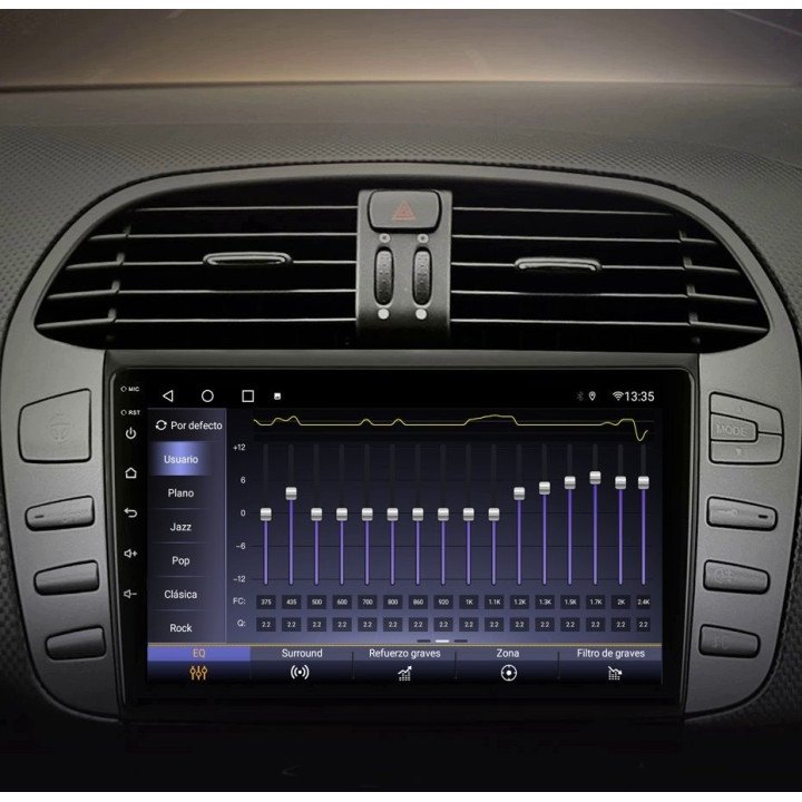 Comprar EVUS Unidad Multimedia X9A específica para FIAT BRAVO (2007)