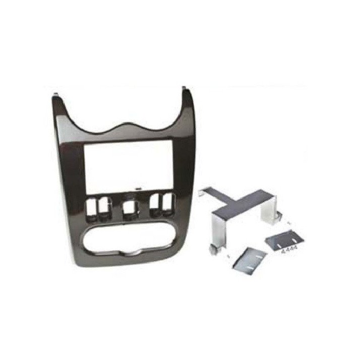 Soporte auto-radio doble DIN Dacia