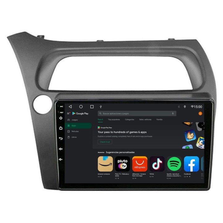 Comprar EVUS Unidad Multimedia X9A específica para HONDA CIVIC (2006-2012)