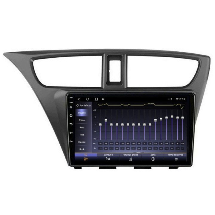 Comprar EVUS Unidad Multimedia X9A específica para HONDA CIVIC (2012-2015)