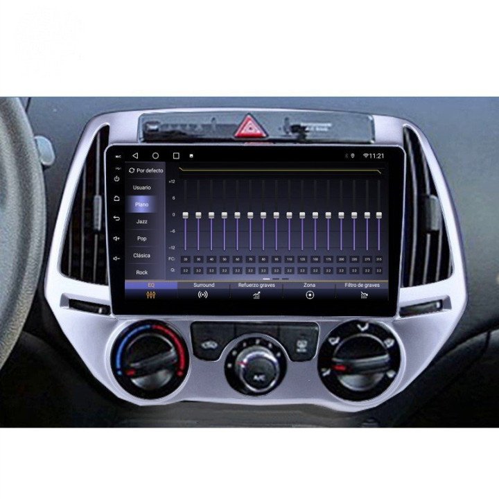 Comprar EVUS Unidad Multimedia X9A para HYUNDAI i20 (2012-2015),CLIMA MANUAL