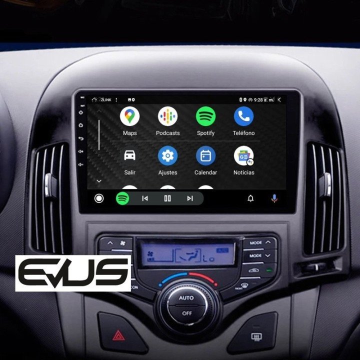 Comprar EVUS Unidad Multimedia X9A para HYUNDAI i30 (2007-2012).CLIMA AUTOMATICO