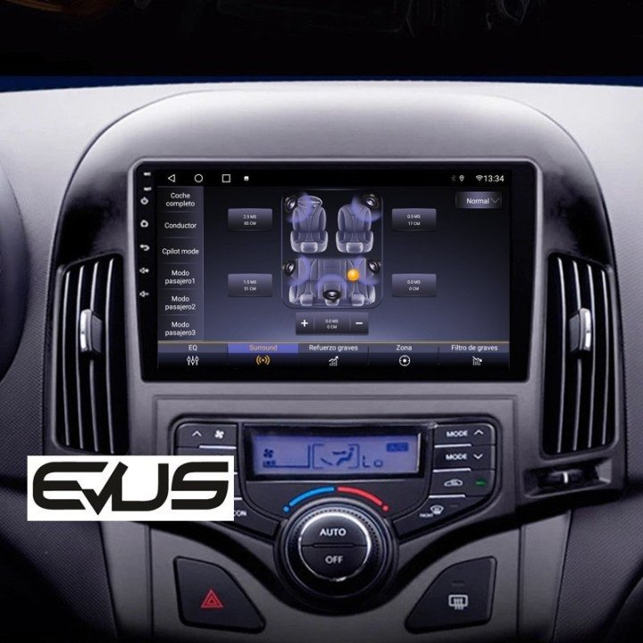 Comprar EVUS Unidad Multimedia X9A para HYUNDAI i30 (2007-2012).CLIMA AUTOMATICO