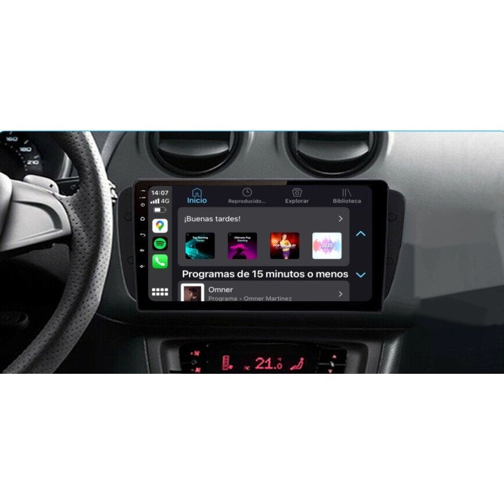 Comprar EVUS Unidad Multimedia X9A para SEAT IBIZA (2008-2013)