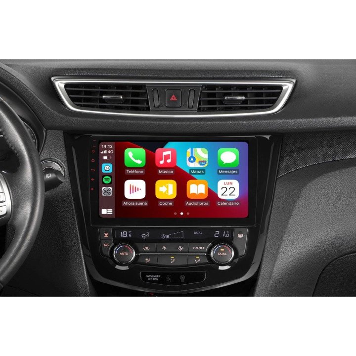 Comprar EVUS Unidad Multimedia X100 Ultra específica para NISSAN QASHQAI (2014-2020) CLIMA MANUAL