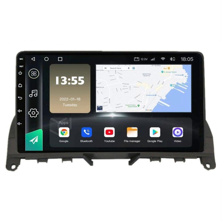Comprar EVUS Unidad Multimedia X90 Ultra específica para MERCEDES Clase C (W204, 2007-2011)