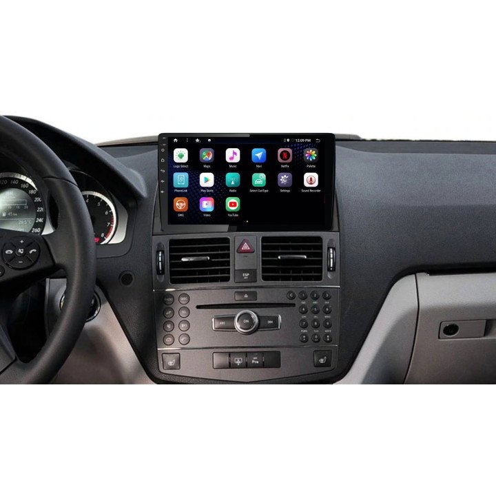 Comprar EVUS Unidad Multimedia X9A específica para MERCEDES Clase C (W204, 2007-2011)