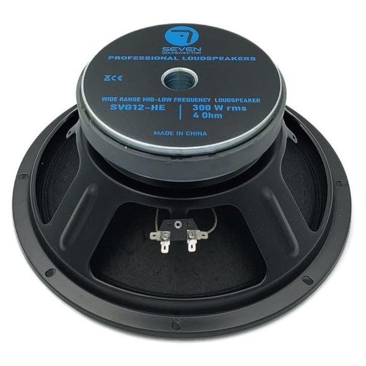 Seven Sounvector - Altavoz para coche SVG 12HE /4 - Car Audio