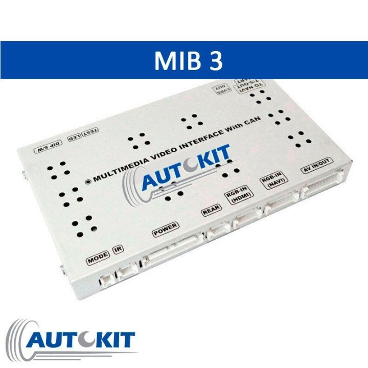 INTERFACE CAMARA DELANTERA TRASERA SKODA MIB3 10" | AUTOKIT