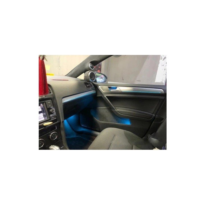 Iluminación ambiental específica para Volkswagen Golf MK 7,5