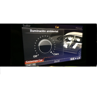 Iluminación ambiental específica para Audi A6 C7