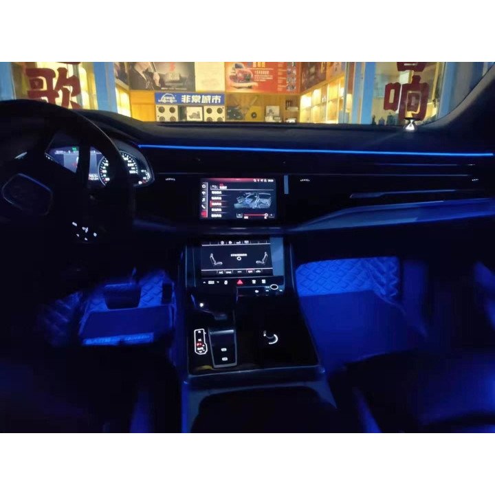 Iluminación ambiental específica para Audi Q8