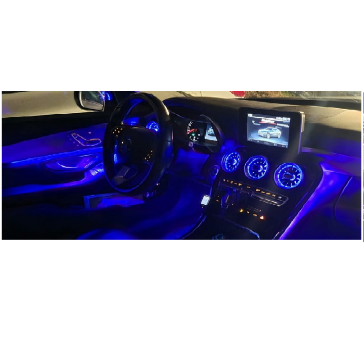 Iluminación ambiental específica para Mercedes-Benz Clase C W205 NTG5