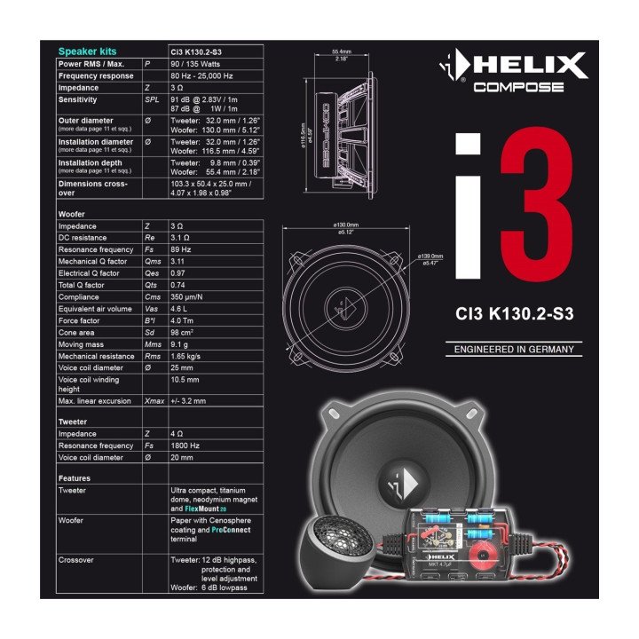 Comprar HELIX Ci3 K130.2-S3