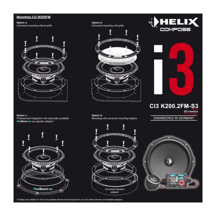 Comprar HELIX Ci3 K200.2FM-S3