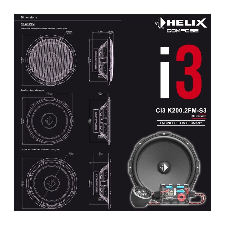 Comprar HELIX Ci3 K200.2FM-S3