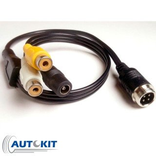 4PIN PRO (HEMBRA) A RCA (HEMBRA) | Autokit