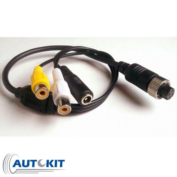 4PIN PRO (MACHO) A RCA (HEMBRA) | Autokit