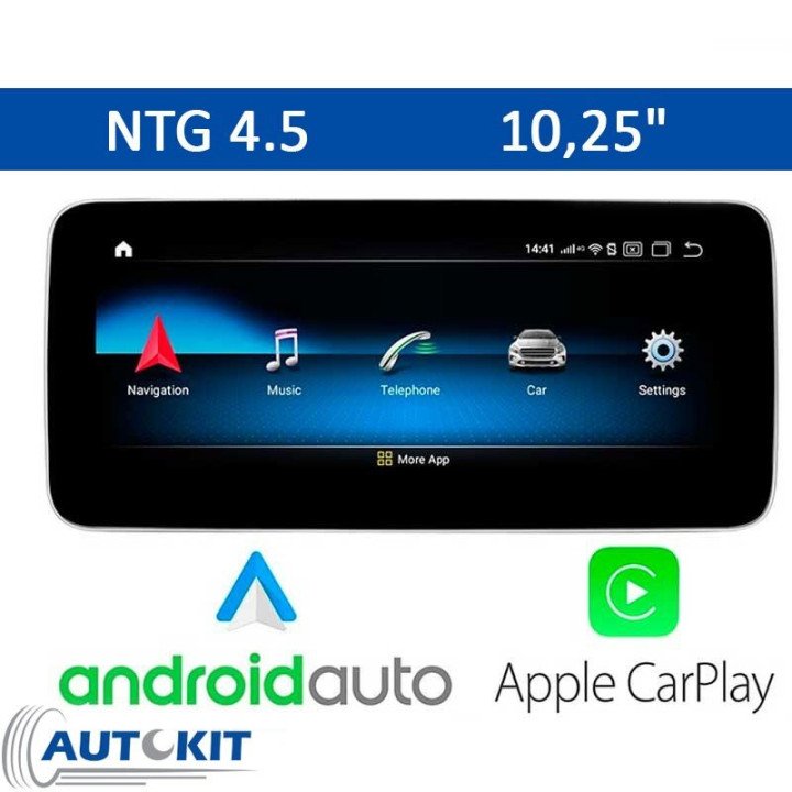 MERCEDES CLASE A/CLA/GLA NTG4.5 | Autokit