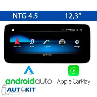 MB CLASE E COUPE W207 12,3" | Autokit