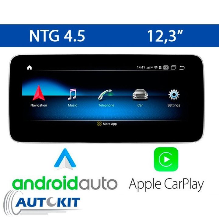 MB CLASE E COUPE W207 12,3" | Autokit