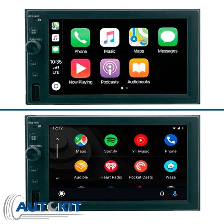2DIN UNIVERSAL CARPLAY, ANDROID AUTO | Autokit