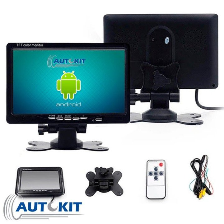 MONITOR 7": AV IN + CAM IN | Autokit
