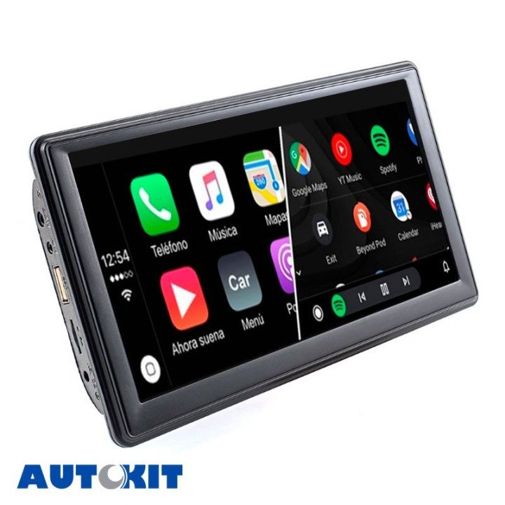 UNIVERSAL 7" CARPLAY ANDROID AUTO | Autokit