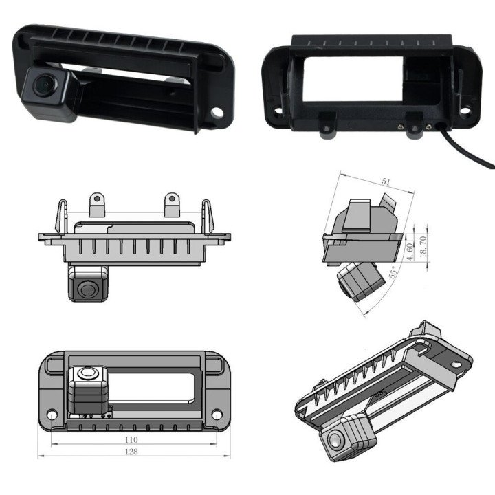 CAMARA TRASERA MERCEDES C E W204 W212 | Autokit