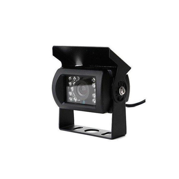 CAMARA TRASERA AUTOCARAVANA 12/24V NEGRO | Autokit